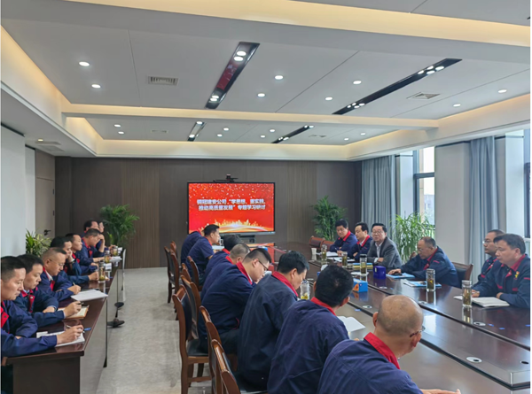 公司開展“學思想、重實踐、推動高質量發(fā)展”專題學習研討