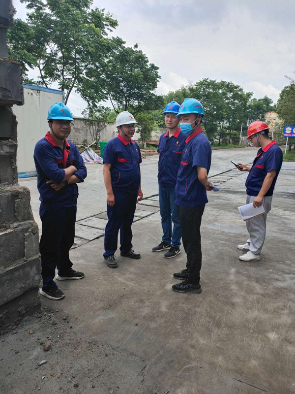 公司開展二季度安環(huán)、消防、防汛綜合大檢查