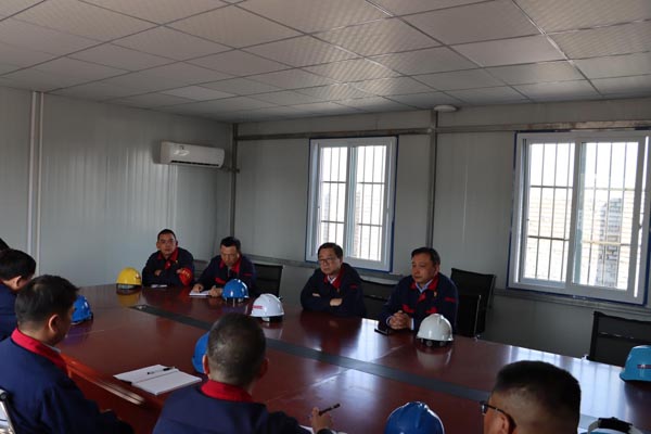 公司黨委書記到銅基新材料項目調(diào)研 公司黨委書記到銅基新材料項目調(diào)研