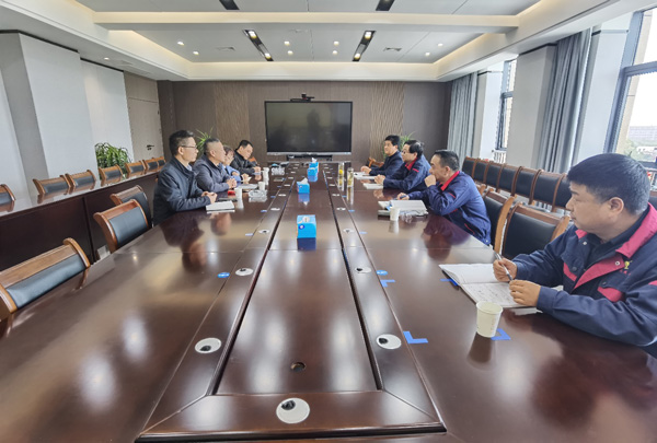 葛洲壩集團(tuán)、中鐵十四局集團(tuán)到公司調(diào)研