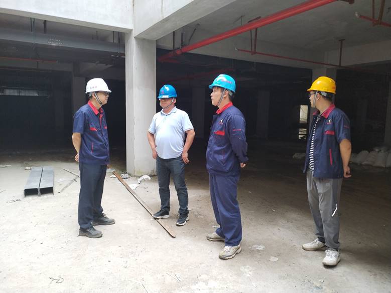 公司開(kāi)展第二季度安全環(huán)保、職業(yè)健康及消防綜合大檢查